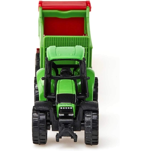 Traktor z rozrzutnikiem obornika model metalowy S1673